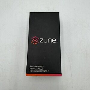Microsoft Zune 1143 Black 16 GB Digital Media Player Tested No Power Cord